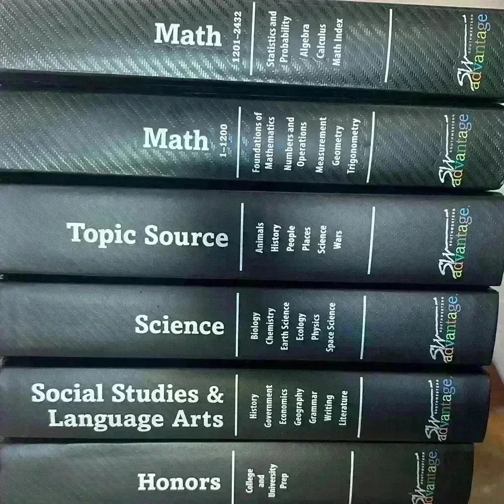 Southwestern Advantage Text Books for High School, Honors, and College Prep